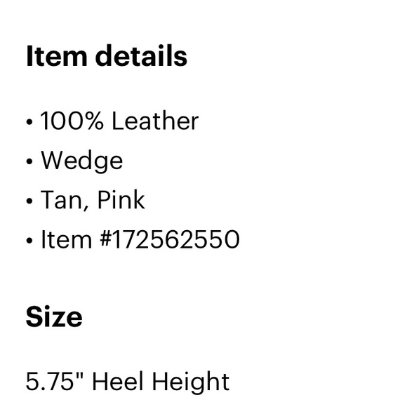 Save $112 - EXCELLENT CONDITION Steve Madden leather wedges - Picture 4 of 4